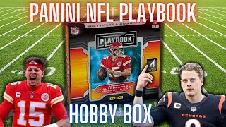 2021 Panini Playbook NFL Football Hobby Box Opening