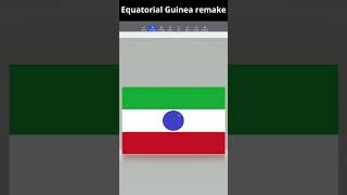 Equatorial Guinea Flag Remake #country #flag #equatorialguinea