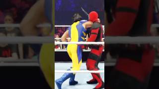 who will WIN the fight Wolverine vs  Deadpool ?  #2k24 #marvel #wolverine #deadpool #wwe #movie