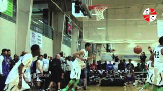 Vicious one hand throw down dunk by Atlanta Celtics' Kaiser Gates at Bob Gibbons TOC