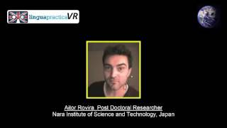 English Learning in Virtual Reality -  Aitor Rovira Interview