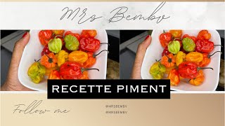 Comment faire un délicieux piment 🌶