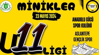 Anadolu Gücü SK U11 - Aslantepe GSK U11 Futbol Maçı | 23 Mayıs | Webinok Medya ©