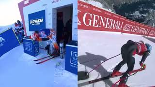 Mikaela Shiffrin crash  2024