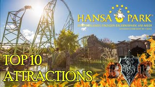 Top 10 attractions Hansa-Park 2024