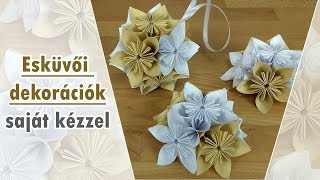 Esküvői dekorációk saját kézzel 🌼 | Manó kuckó