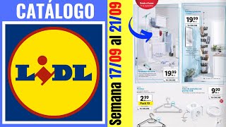 FOLETO LIDL PROX SEMANA 17, 19 Y 21: MALLAS PUSH UP, HOGAR Y ORDEN, ROPA OTOÑO...