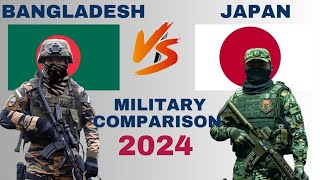 Bangladesh vs Japan military power comparison 2024 | Japan vs Bangladesh military power 2024