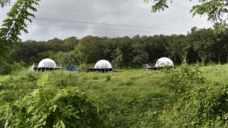 Glamping Dome installed In Thrissur district kerala |Awning Global Pvt Ltd | Glamping Dome Supplier