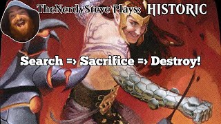 Search = Sacrifice = Destroy! | Abzan Food Combo | Top Mythic | Bo3 Historic | MTG Arena