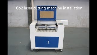 OPTIC co2 laser cutting engraving machine installation training --- OPTIC TECH