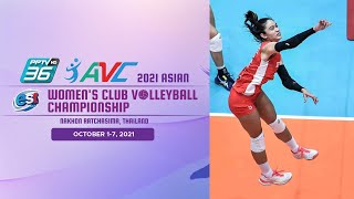 2021 Asian Women's Club Volleyball Championship Imee Hernandez vs vs Kazakhstan's Altay