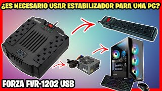 NO uses ESTABILIZADOR PARA TU PC | Forza FVR-1202 USB