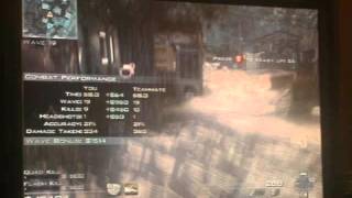 MW3 Survival (Challenege game #1) - Machine Pistle Only - Village Part 2.AVI