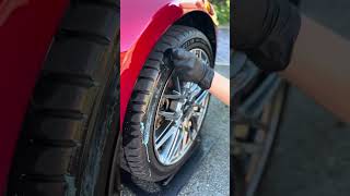 CarScope Ink Tyre Dressing #satisfying #cardetailing