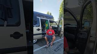 Viajando toda a Europa de Doblò motohome #brasil #vlog #fy #italia #brasileirospelomundo #doblo #epi