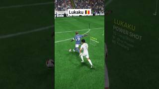 Lukaku scores powershot in Ultimate Team EA FC 24 #eafc24 #football #fc24