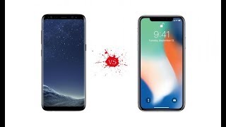 Samsung S9 vs iPhone X