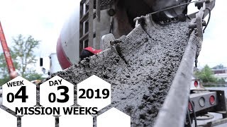 Concrete Truck is Pouring | CE Mission Weeks 2019