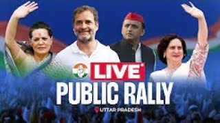 🔴 LIVE: Joint Public Rally | #Raebareli  #UttarPradesh. || #deccantv