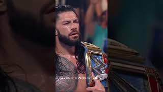 Roman Reigns The Head Of The Table your Universal Champion and WWE Champion Acknowledge him ￼