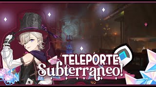 COMO DESBLOQUEAR O TELEPORTE SUBTERRÂNEO! | Genshin Impact