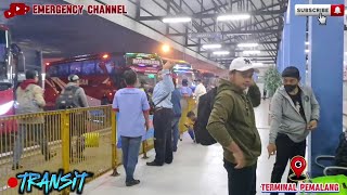 TERMINAL PEMALANG SEKARANG JADI TEMPAT TRANSIT BUS AGRAMAS LINE PEKALONGAN RAYA