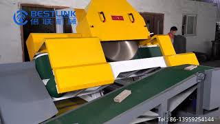 Bestlink factory L Shaped Corner Stone / Thin Veneer Slabs Saw Cutting Machine