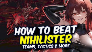 NIHILISTER Boss Fight Guide! Tips & Tricks (Chapter 20-31) | GODDESS OF VICTORY: NIKKE