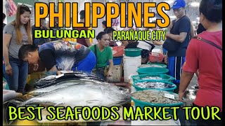 PHILIPPINES Mega Best Seafood Market TOUR | Night Life @ BULUNGAN Parañaque City