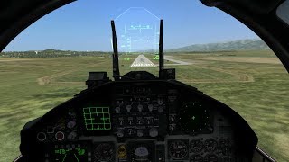 DCS World 1.2.8: How to Land the F-15C Eagle