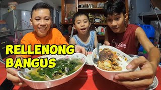 MUKBANG RELLENONG BANGUS AT SINABAWANG ISDA | Philippines