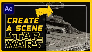 Star Wars Sequence VFX Star Destroyer | Element 3D |After Effects