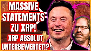 ⚠️XRP LAUT RIPPLE UNTERBEWERTET! Elon Musk unterstützt XRP! Ripples GEHEIMER Plan!?