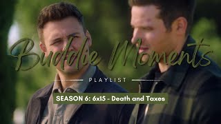 Eddie and Buck go to the graveyard and Eddie doesn't like when Buck mentions Natalia | 6x15