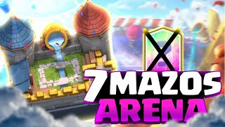 3 MEJORES MAZOS PARA ARENA 7 SIN LEGENDARIAS EN CLASH ROYALE