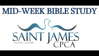 March 20, 2024 Mid-Week Bible Study