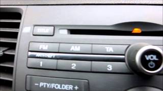 2009 HONDA ACCORD TOURER CD PLAYER/STEREO