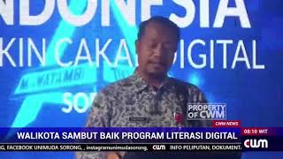 Walikota Sorong Sambut Baik Program Literasi Digital