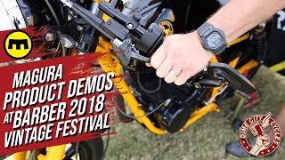 Magura Powersports Motorcycle Product Demos at Barber Vintage Festival