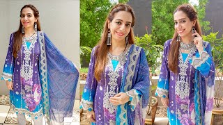 My Second Day Eid Look Outfit, Makeup, Jewellery | Ayesha LifeStyle