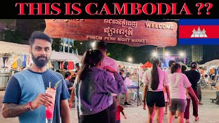 WHAT TO DO IN CAMBODIA ?? | TOUR OF PHNOM PENH NIGHT MARKET CAMBODIA | INDIAN IN CAMBODIA 2022