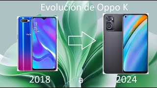 Evolución de Oppo K