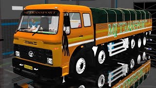 Tata truck mod for bussid | bus simulator Indonesia | india mod | tata mod | Kerala mod | Nepal mod