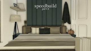 BLOXBURG: traditional autumn home SPEEDBUILD 390k (PART 2) | Leqhhx