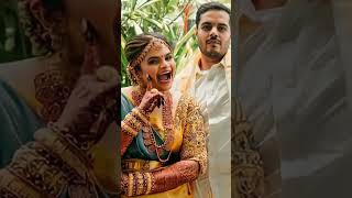 Vidyullekha Raman with husband whatsapp Status #shorts #vidyullekharaman #southactress