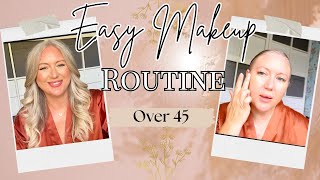 MY EASY MAKEUP ROUTINE STEP BY STEP | OVER 45 | ALL PRODUCTS LINKED | #over45 #easymakeup #grwm