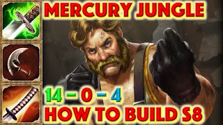 SMITE HOW TO BUILD MERCURY - Mercury Jungle Build Season 8 Conquest + How To + Guide + Gameplay