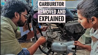 Carburetor's Components & It's  Working Explained