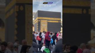 Shalat Jumat jamaah umroh di Masjidil Haraam Mekah